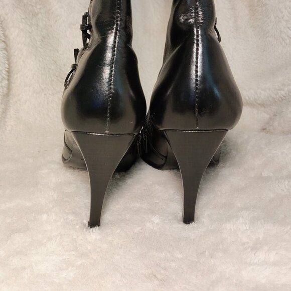 Paro Brasil Black Lace Up Boots 35/36 - Picture 10 of 15